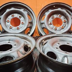 NISSAN 日産 キャラバン 純正ホイール 純正スチールホイール 15インチ 4本 5.5J6HPCD139.7+45 　(VHT082)