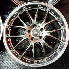 INTER MILANO Voltec ボルテック ハイパーMS スペシャル 20インチ 4本 8.5J5HPCD114.3+45 アルファード ヴェルファイア ムラーノ等(VHC454) 