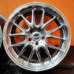 INTER MILANO Voltec ボルテック ハイパーMS スペシャル 20インチ 4本 8.5J5HPCD114.3+45 アルファード ヴェルファイア ムラーノ等(VHC454) 
