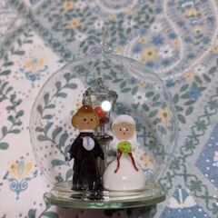 【ウェディング】ガラス細工、結婚式ウェイティングスペース等にの画像