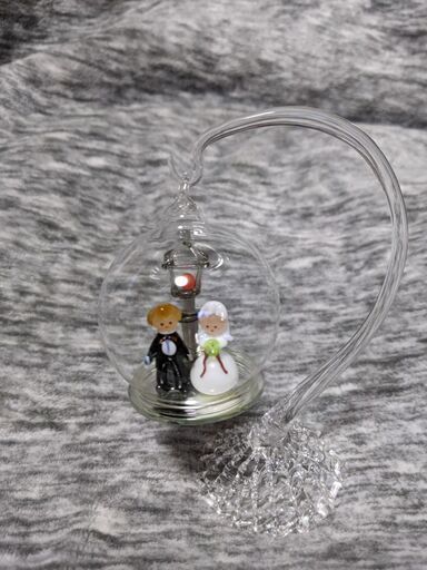 【ウェディング】ガラス細工、結婚式ウェイティングスペース等に