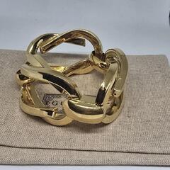 超レア トム・フォード期 91年美品】GUCCI ゴールドメッキ ブレスレット