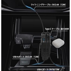 【新品】車用充電器（シガーソケット）の画像
