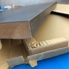 未使用品★木製カウンターの画像