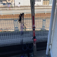 お譲り先決定　スキー3点セット