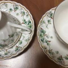ナルミ　ティーカップ　2客セット　の画像