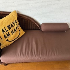 ラタンソファー
