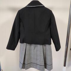 ジャケットとワンピースセット　120cmの画像