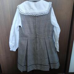 ジャケットとワンピースセット　120cmの画像