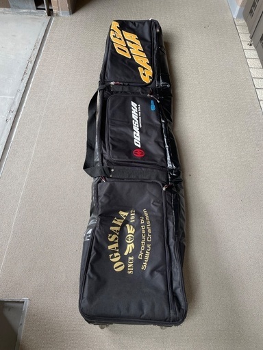 オガサカ　２輪キャスター付　スキーケース　170cm 中古