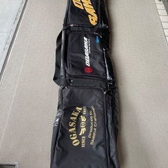 オガサカ　２輪キャスター付　スキーケース　170cm 中古