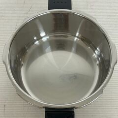 【パール金属】家庭用圧力鍋 80Kph 2.2L 圧力鍋 鍋 ガス IH 対応 H-5137 調理器具 キッチン用品 家庭用 料理 調理 キッチン 中古 美品 Y1076 の画像