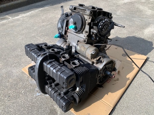 カワサキ ゼファー400 エンジン 実働 調子良好 オイル漏れ修理完了品 載せ替え後は即使用可能