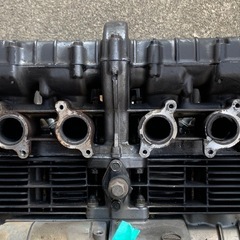 カワサキ ゼファー400 エンジン 実働 調子良好 オイル漏れ修理完了品 載せ替え後は即使用可能 の画像