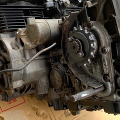 カワサキ ゼファー400 エンジン 実働 調子良好 オイル漏れ修理完了品 載せ替え後は即使用可能 の画像