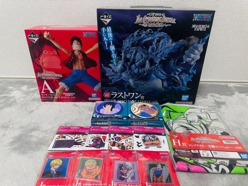 ワンピース 一番くじラストワン賞 エネル A賞ルフィ おまけ付き