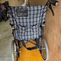 【売却済🙇】カワムラサイクル介助式車いす【ウェイビット】の画像
