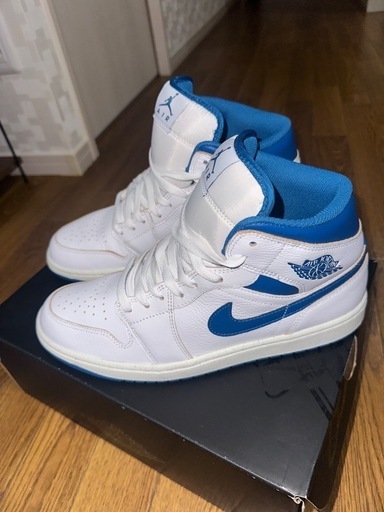 ナイキ　エアジョーダン　\nNIKE AIR JORDAN 1 MID SE Industrial Blue