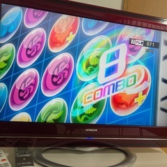 日立WOOテレビ32型の画像