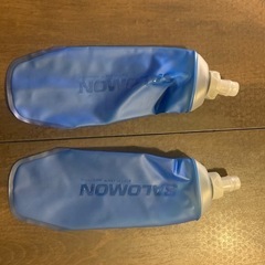サロモン　トレランザック　一回使用。フラスク新品未開封。Mサイズの画像