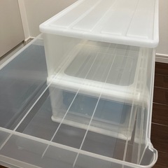 お話し中　押入れ用中深型衣装ケースの画像