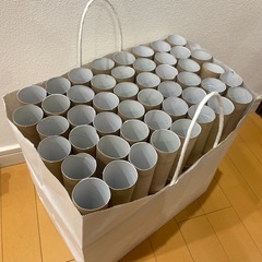 トイレットペーパーの芯　工作にいかがですか？