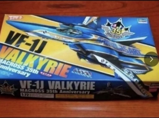 超時空要塞マクロス 1/60 完全変形 VF-1J マクロス35周年記念塗装機 ブランド：ハセガワ