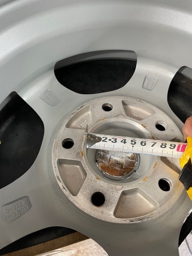 13インチ 5H PCD114.3 アルミホイール　165R13タイヤ付き