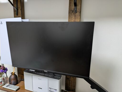 dell 24型モニター\u0026グリーンハウス モニターアーム