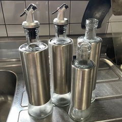 【譲り先決定】KAMIKAZE オイルボトル 500ml 3本　...
