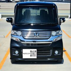 車検付N-BOXカスタム G.L Bluetoothナビ TV・パワスラドア 純正アルミの画像