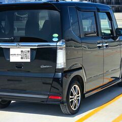 車検付N-BOXカスタム G.L Bluetoothナビ TV・パワスラドア 純正アルミの画像
