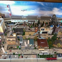 【20%オフ】3/30まで！Nゲージ　ゴジラ　模型　ジオラマ 