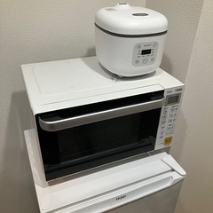 レンジ・炊飯器・冷蔵庫