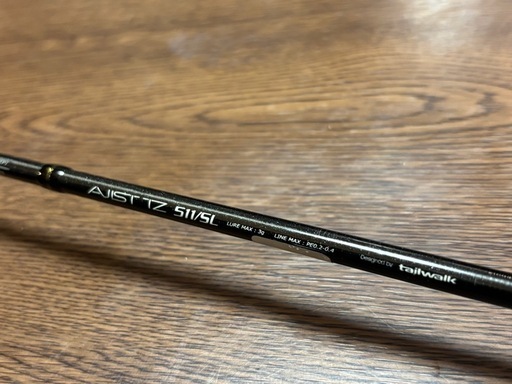 【美品】アジストtailwalk AJIST TZ 511/SL トラウトロッド/アジングロッド/釣り竿