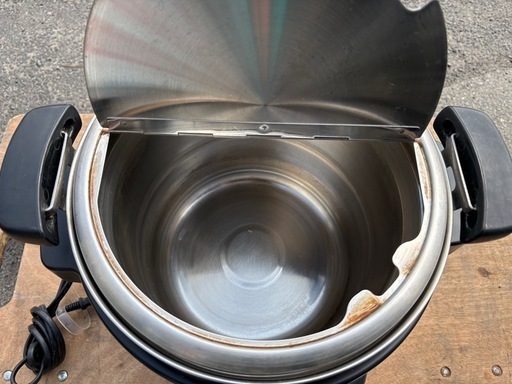 ■中古品 タイガーマイコンスープジャー JHI-N080 362ｘ315ｘ335ｍｍ 2017年 100V 作問題なし■