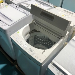 【✨極上リユース品✨】東芝 全自動洗濯機 AW-7D8(W)｜ウルトラファインバブル洗浄で清潔洗い！2019年製の画像