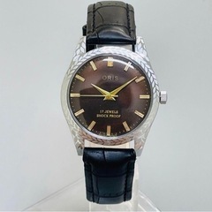 【憧れ】★オリス★ORIS★腕時計/メンズ /機械式/手巻き/茶色ヴィンテージの画像