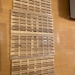 シングルベッド　台　すのこ