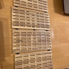 シングルベッド　台　すのこの画像