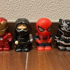 marvelヒーロー　ミニフィグ　ソフビ