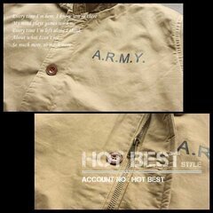 【新品】最高級★US.NAVY★裏ボア★ミリタリー★N-1★デッキジャケット★Mの画像