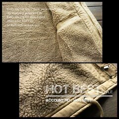 【新品】最高級★US.NAVY★裏ボア★ミリタリー★N-1★デッキジャケット★Mの画像