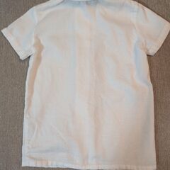 マムエモア半袖白シャツ・ブラウス（サイズ120）の画像