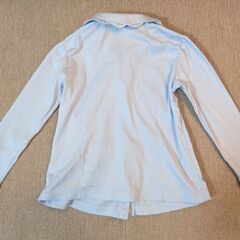 SAYEGUSA長袖水色シャツ・ブラウス（サイズ110）の画像