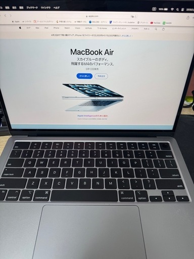 Macbook Air M3 13インチ 256GB