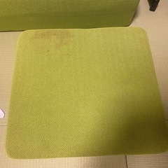 2人がけローソファー(オットマン付き)の画像
