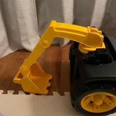 足けりショベルカーの画像