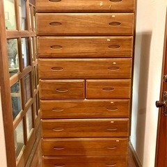 洋服タンス 木製チェスト