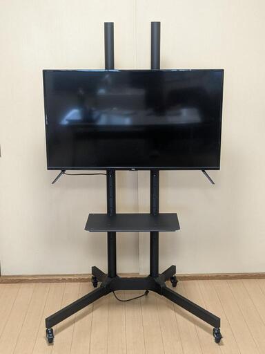 【美品】TCL 40型フルハイビジョン　スマートテレビ　2021年製　テレビスタンドセット